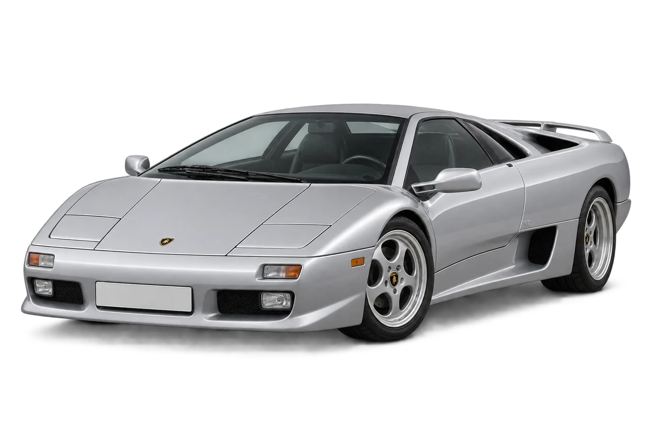 lamborghini Diablo · Modelio iliustracija