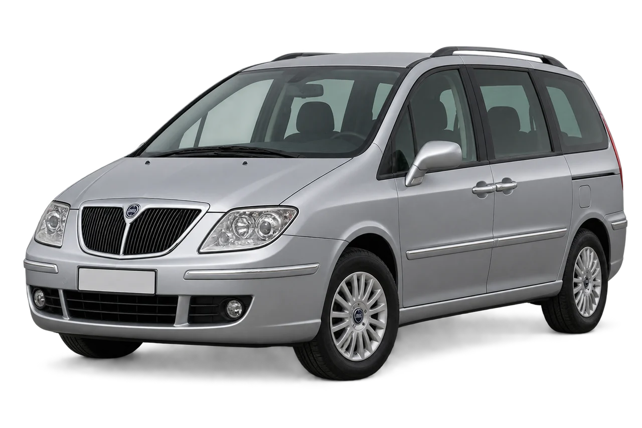 lancia Phedra · Modelio iliustracija