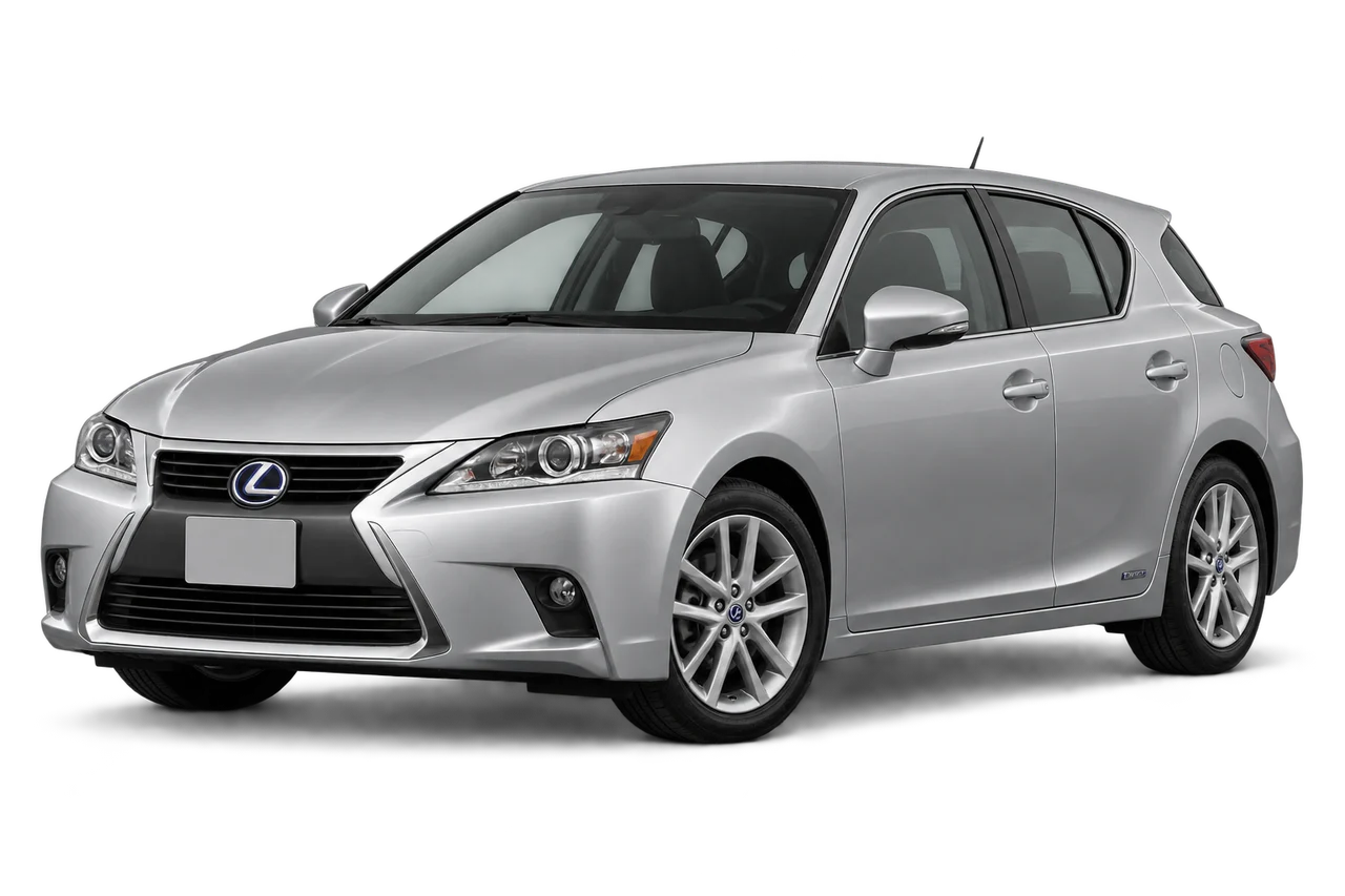 lexus CT · Mk1 FL (2014–2017) · Kartos iliustracija