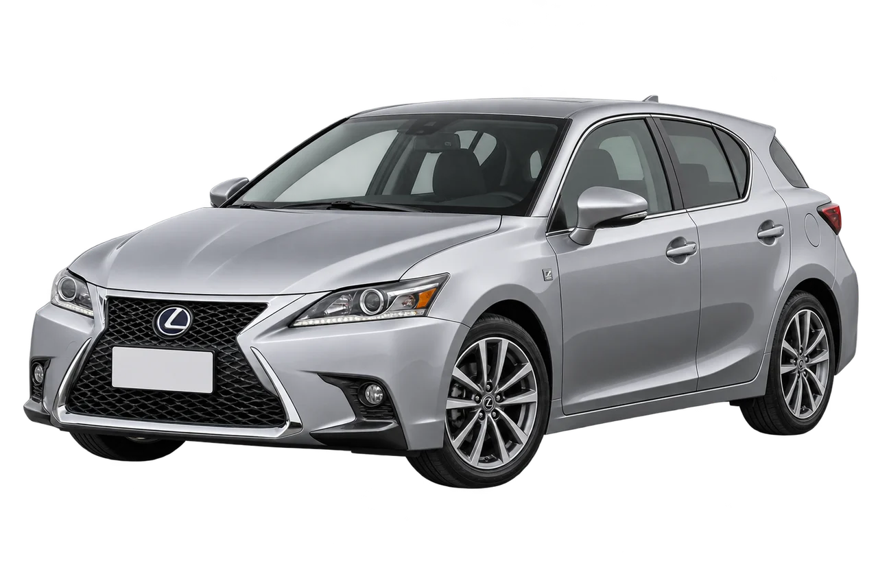 lexus CT · Modelio iliustracija