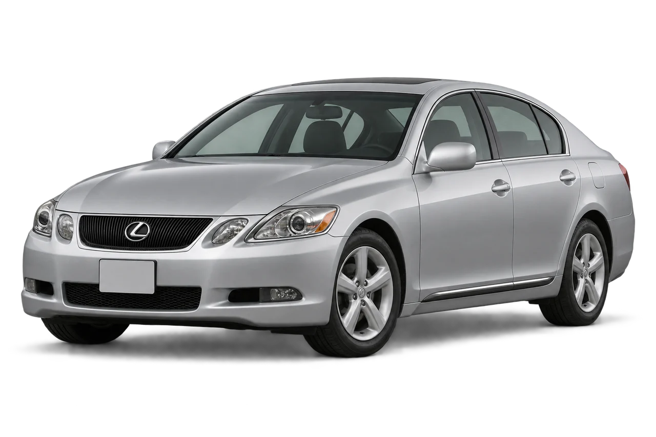 lexus GS · S190 (2005–2011) · Kartos iliustracija