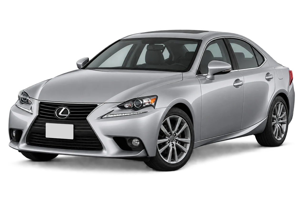 lexus IS · XE30 (2013–2016) · Kartos iliustracija