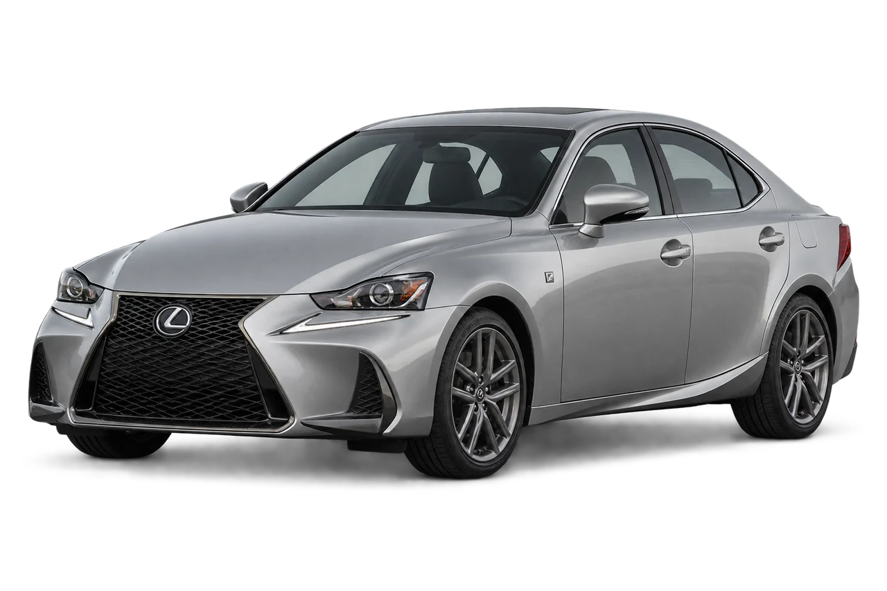 lexus IS · XE30 FL (2016–2020) · Kartos iliustracija