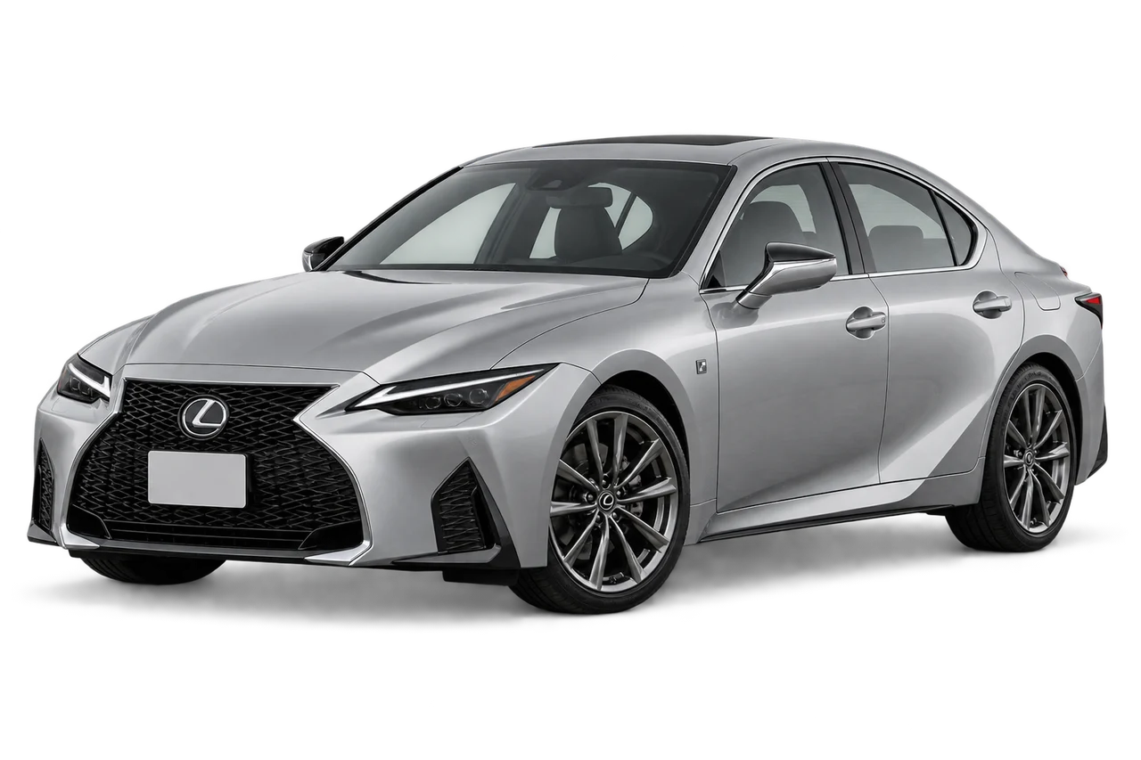 lexus IS · Modelio iliustracija