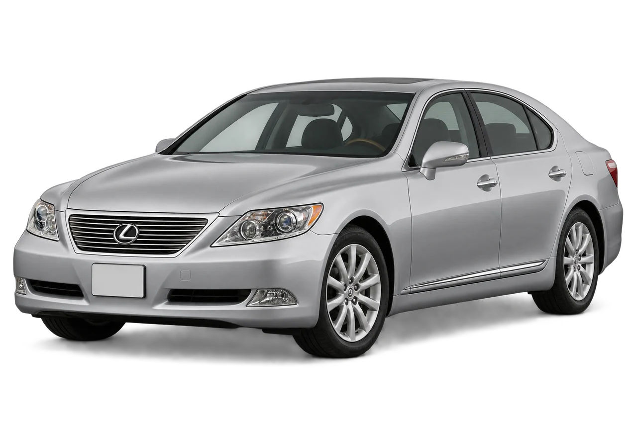 lexus LS · XF40 (2006–2012) · Kartos iliustracija
