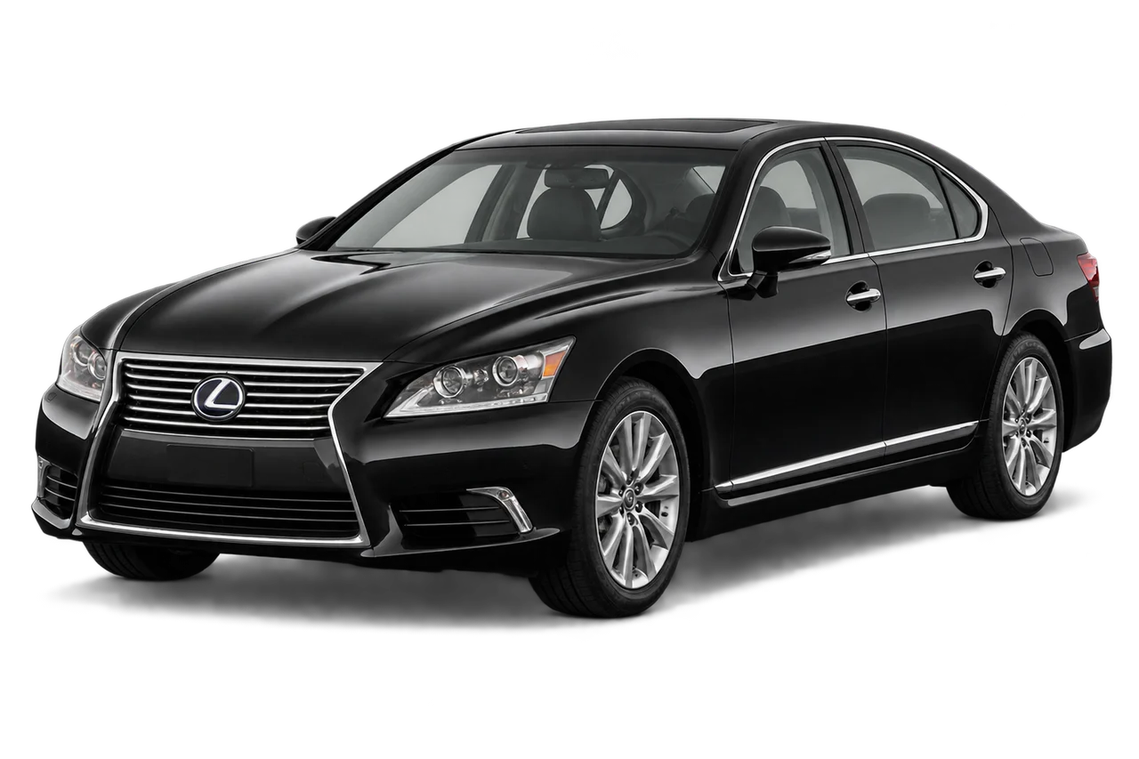 lexus LS · XF40 FL (2012–2017) · Kartos iliustracija