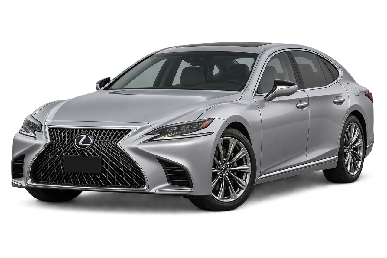 lexus LS · Modelio iliustracija