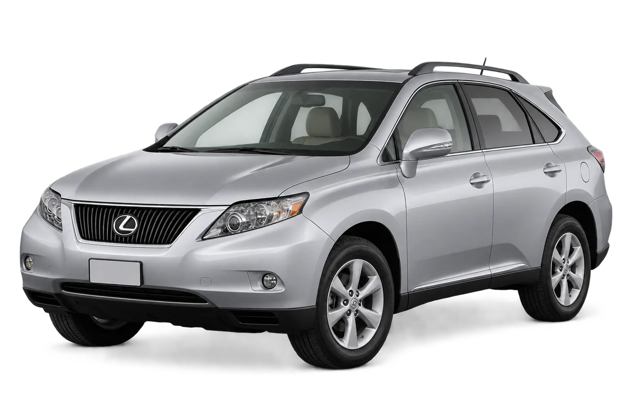 lexus RX · AL10 (2008–2015) · Kartos iliustracija