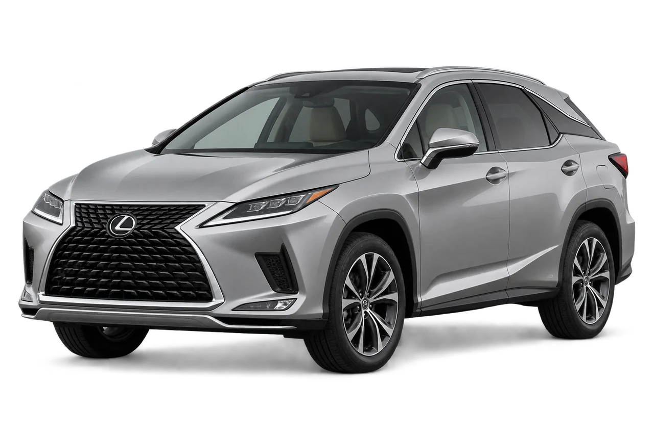 lexus RX · AL20 FL (2019–2022) · Kartos iliustracija
