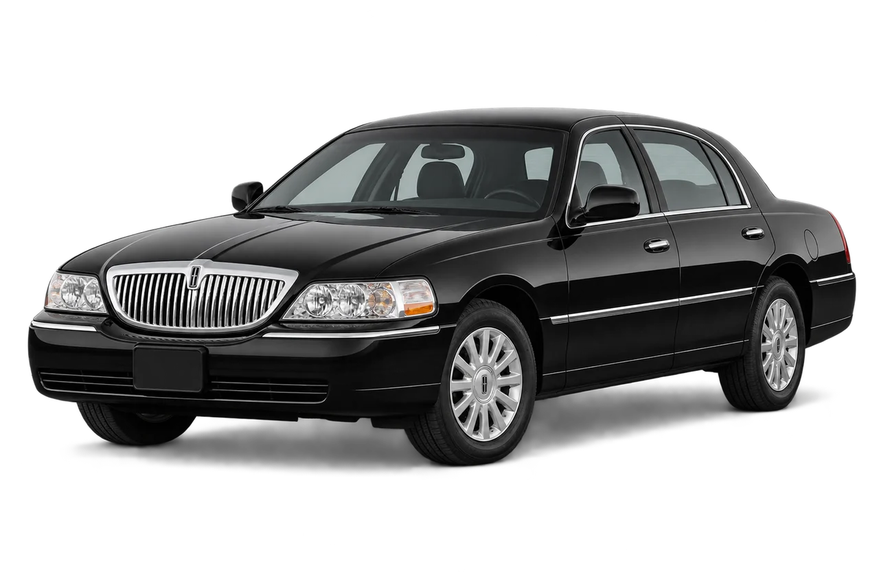 lincoln Town Car · Modelio iliustracija