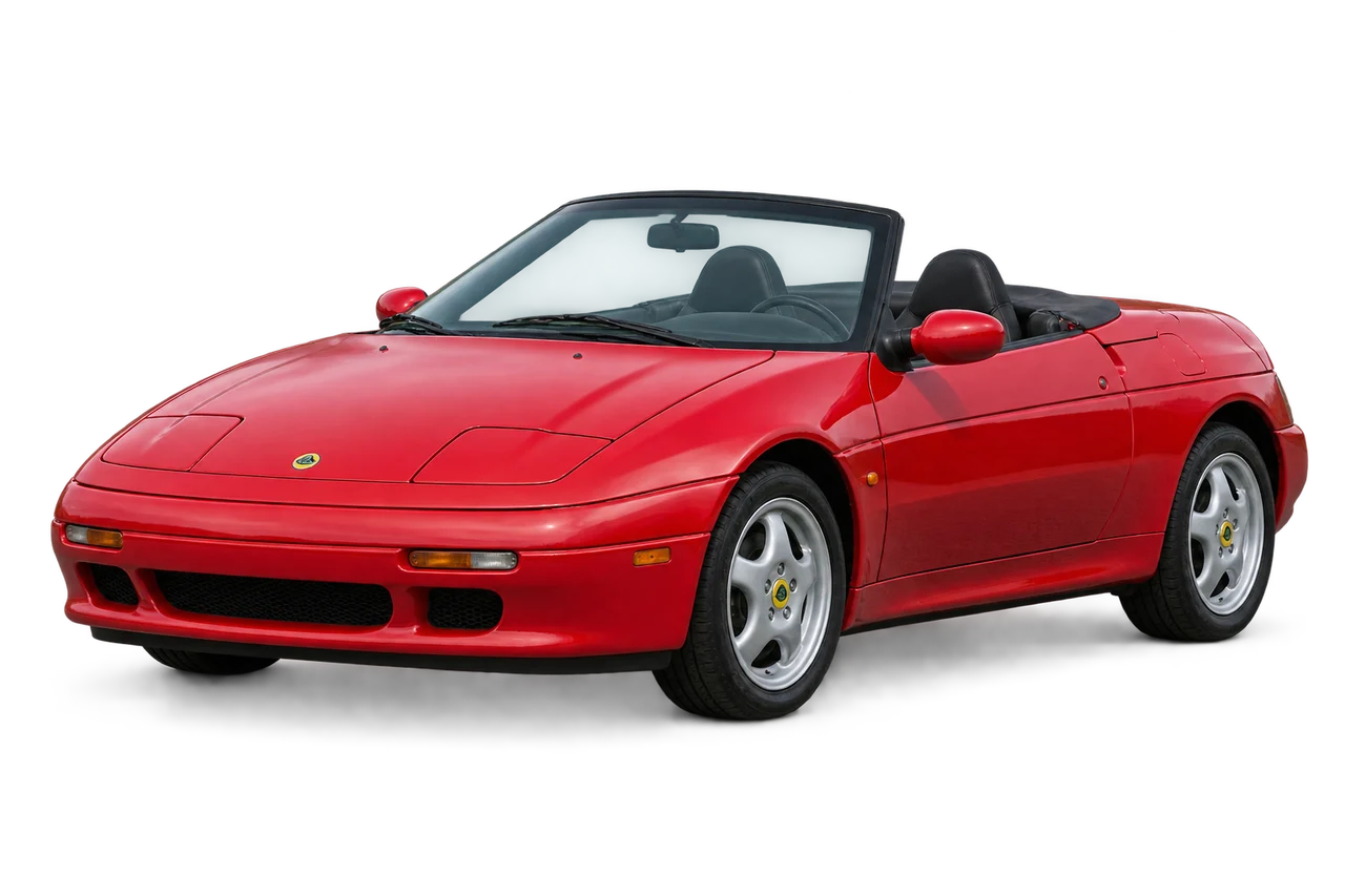 lotus Elan · Modelio iliustracija
