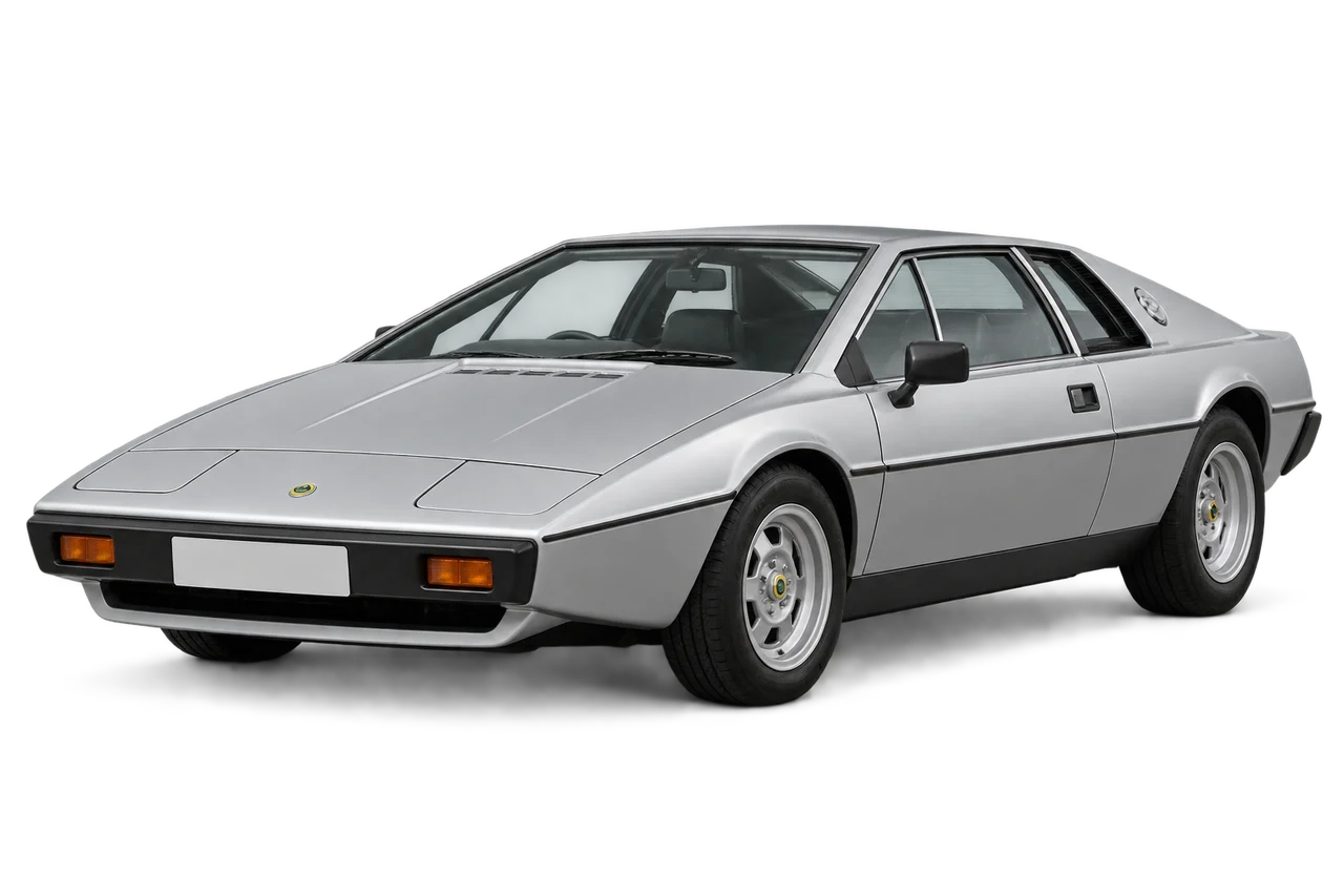 lotus Esprit · Modelio iliustracija