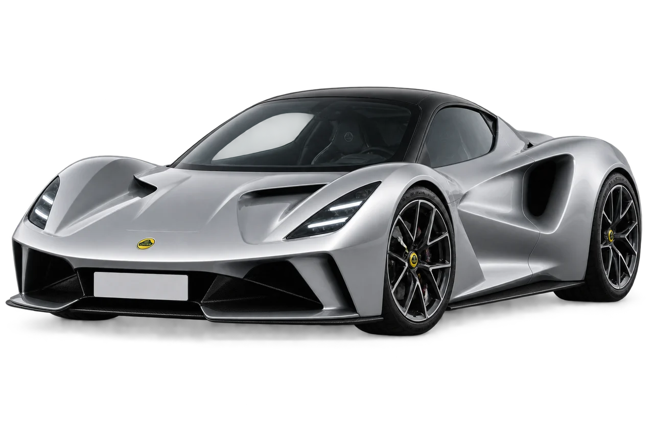lotus Evija · Modelio iliustracija