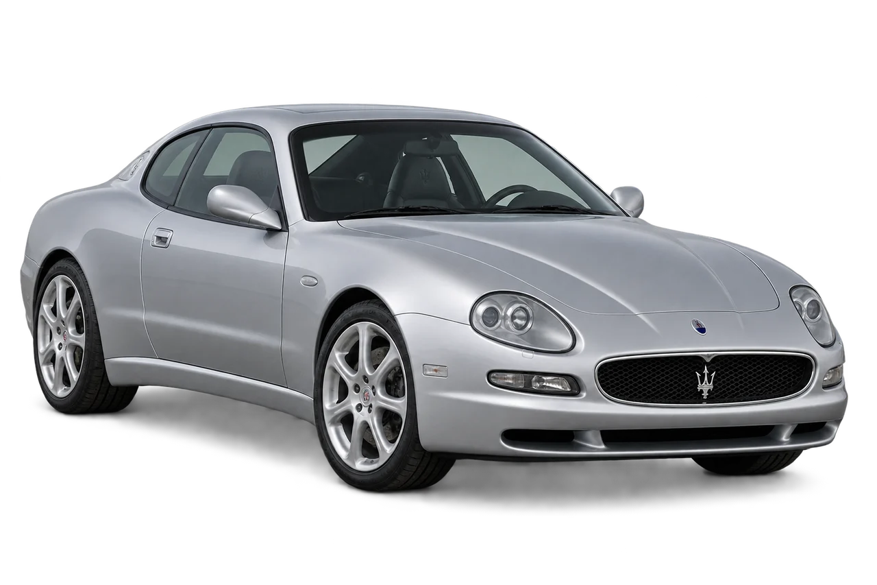 maserati Coupe · Modelio iliustracija