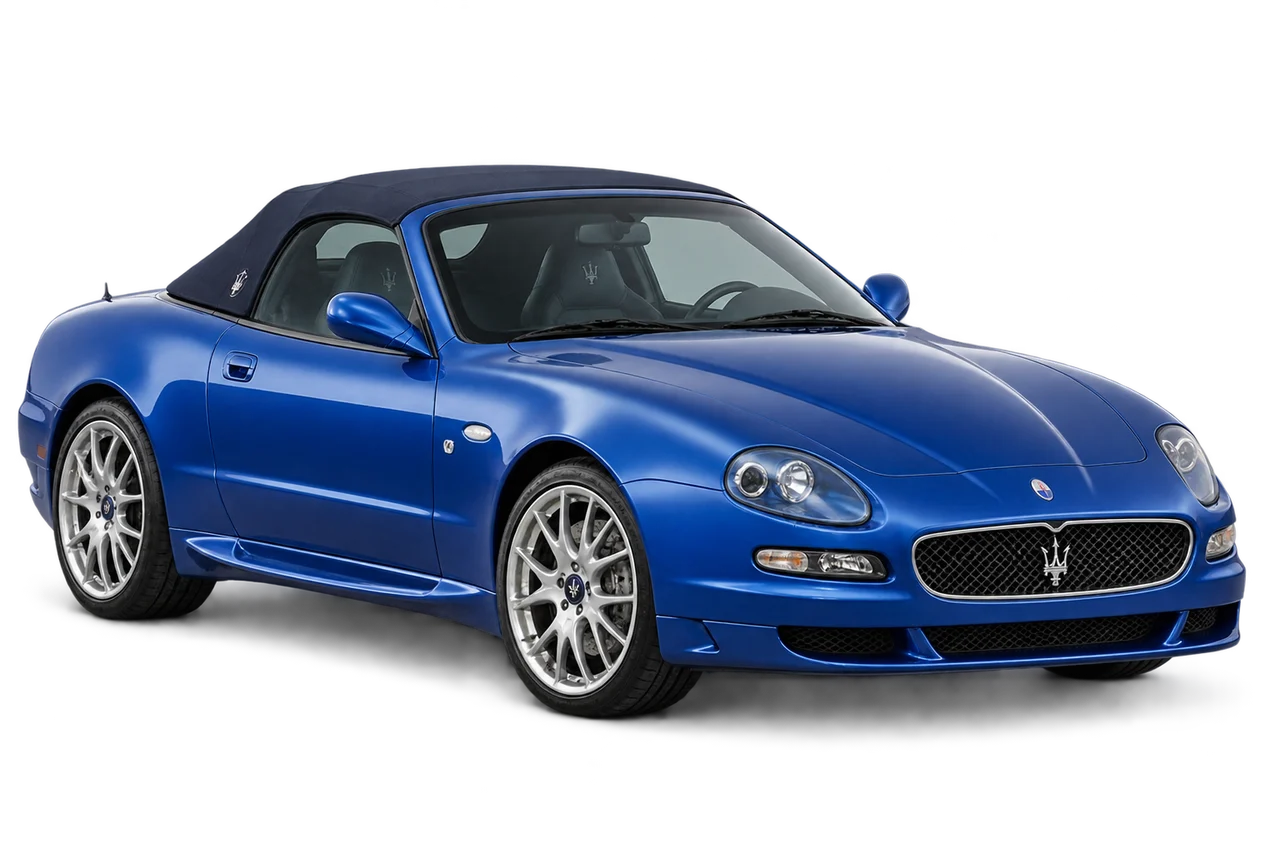 maserati Spyder · Modelio iliustracija