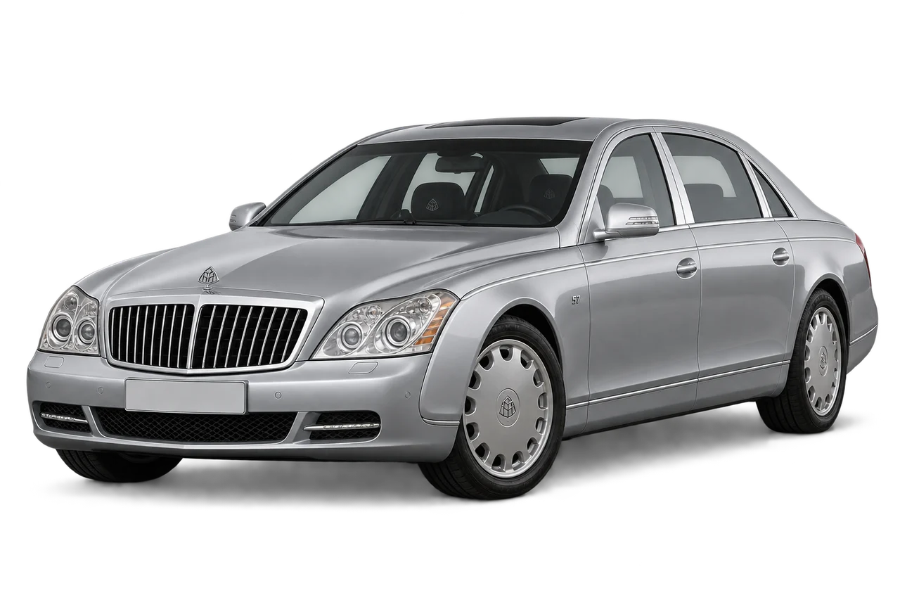 maybach 57 · Modelio iliustracija