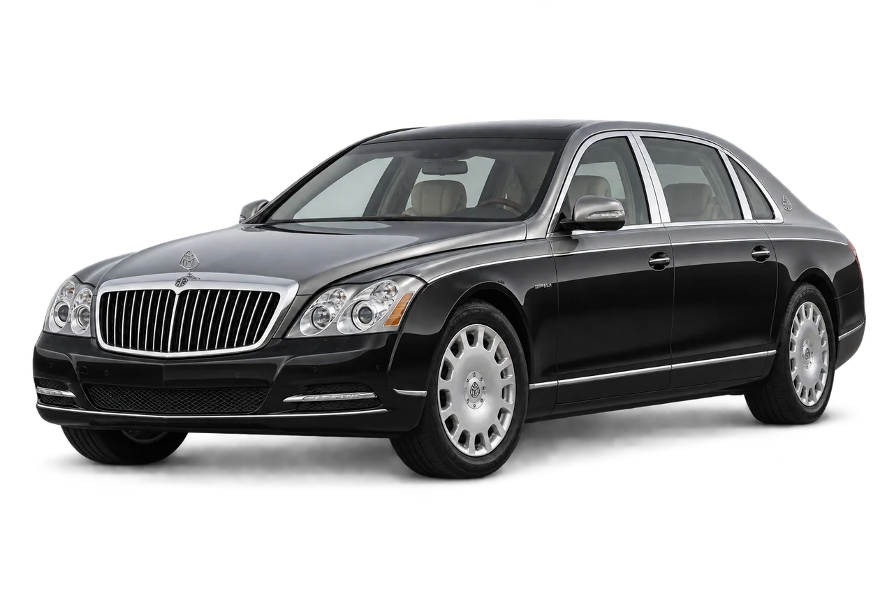 maybach 62 · Modelio iliustracija