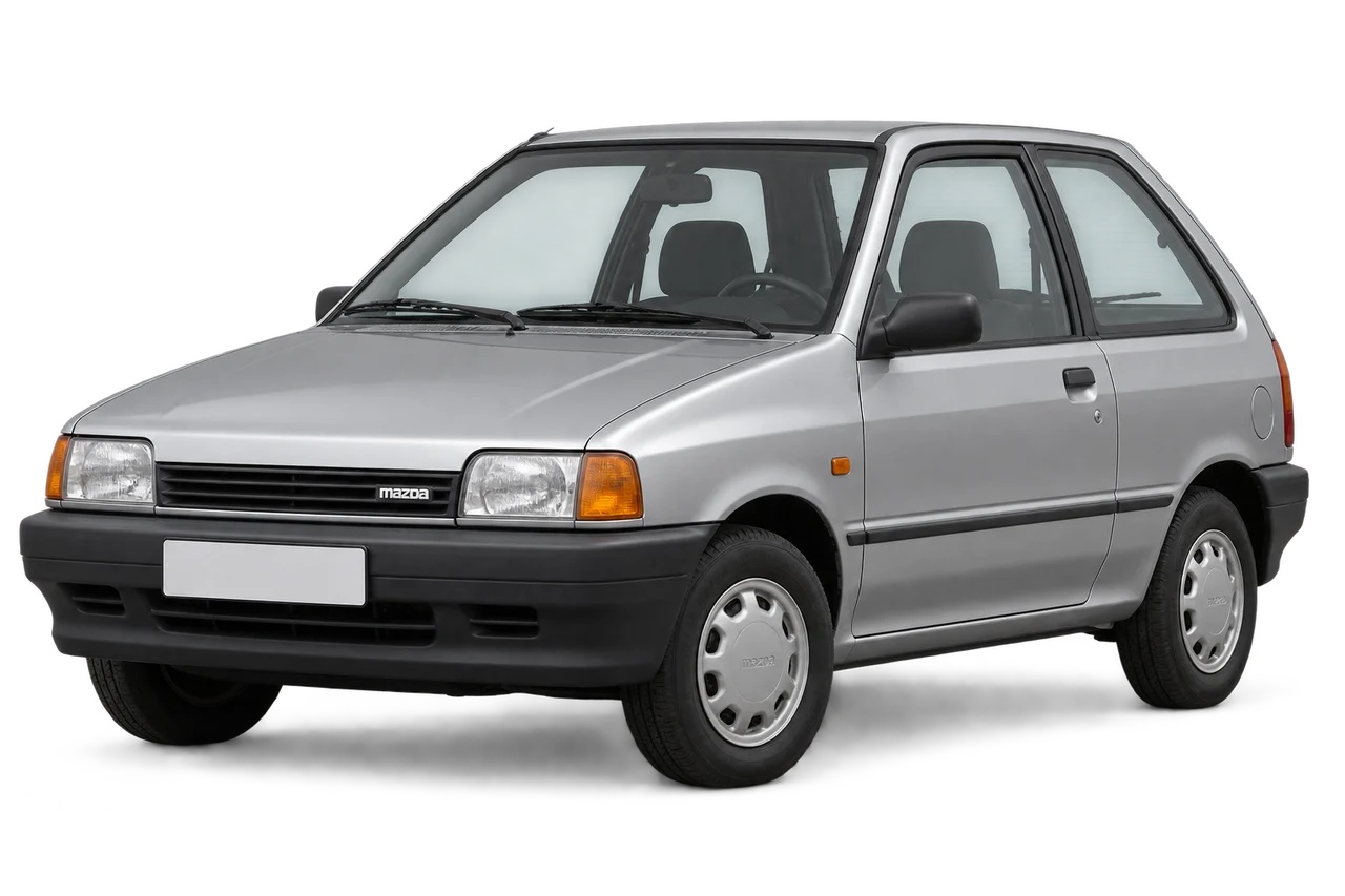 mazda 121 · Modelio iliustracija