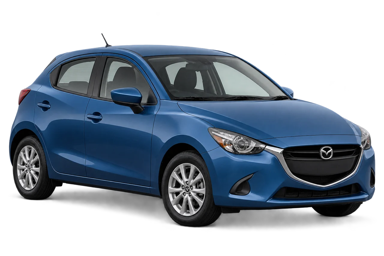 mazda 2 · DJ (2014–2019) · Kartos iliustracija