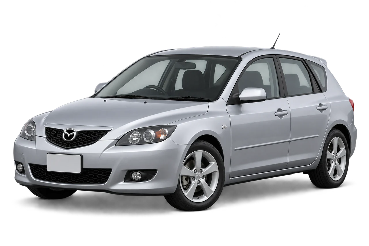 mazda 3 · BK (2003–2009) · Kartos iliustracija