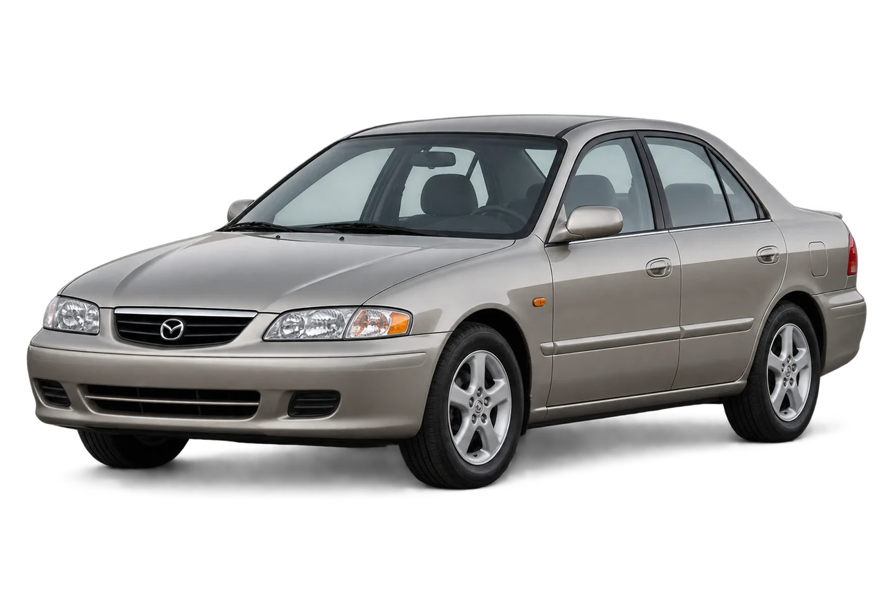 mazda 626 · Modelio iliustracija