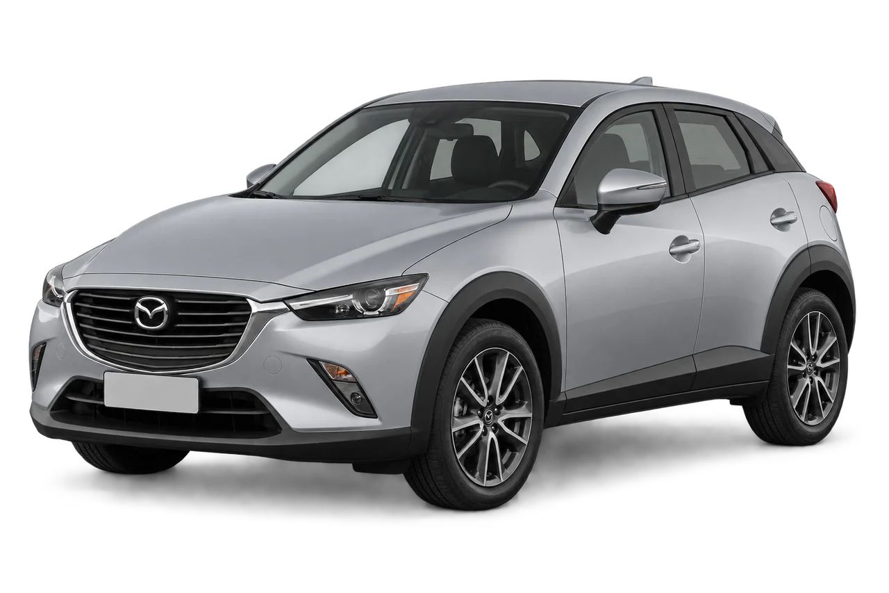 mazda CX-3 · DK (2015–2018) · Kartos iliustracija