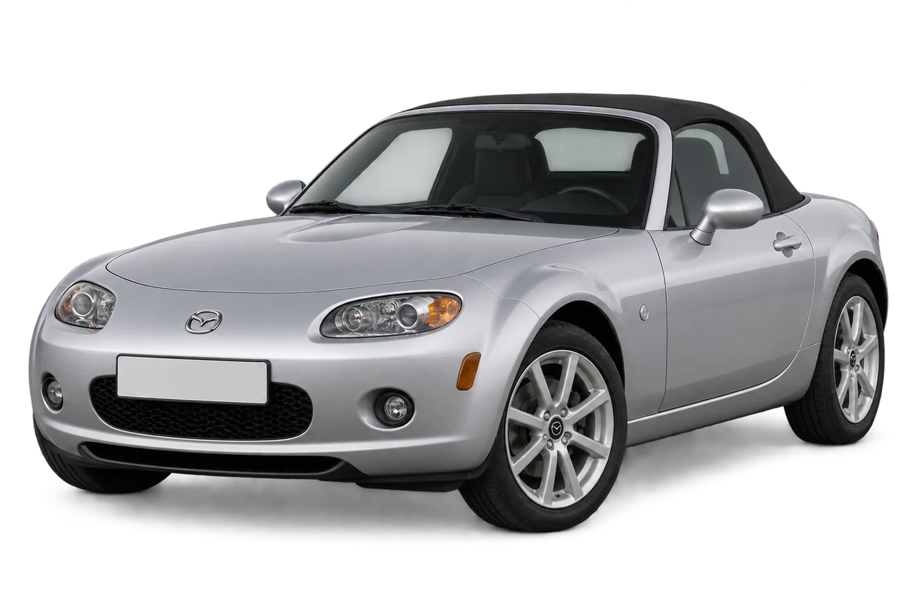 mazda MX-5 · NC (2005–2015) · Kartos iliustracija