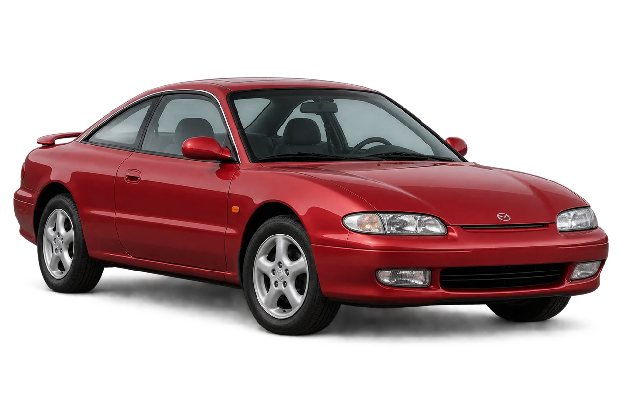 mazda MX-6 · Modelio iliustracija