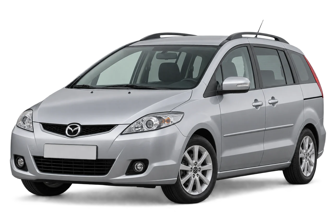 mazda Premacy · Modelio iliustracija