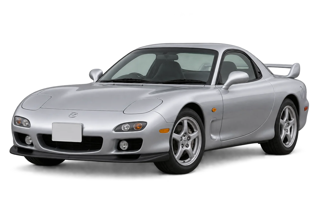 mazda RX-7 · Modelio iliustracija