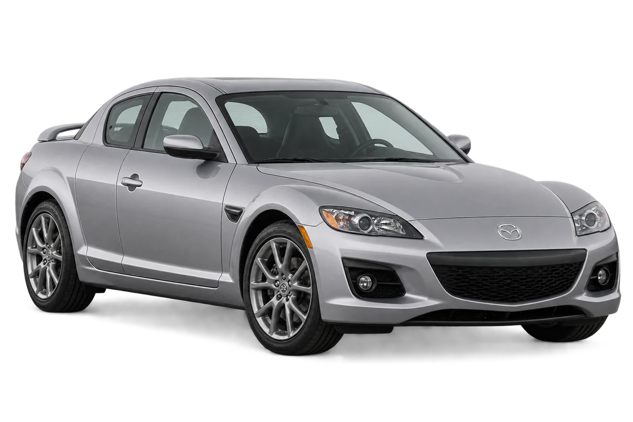 mazda RX-8 · Modelio iliustracija