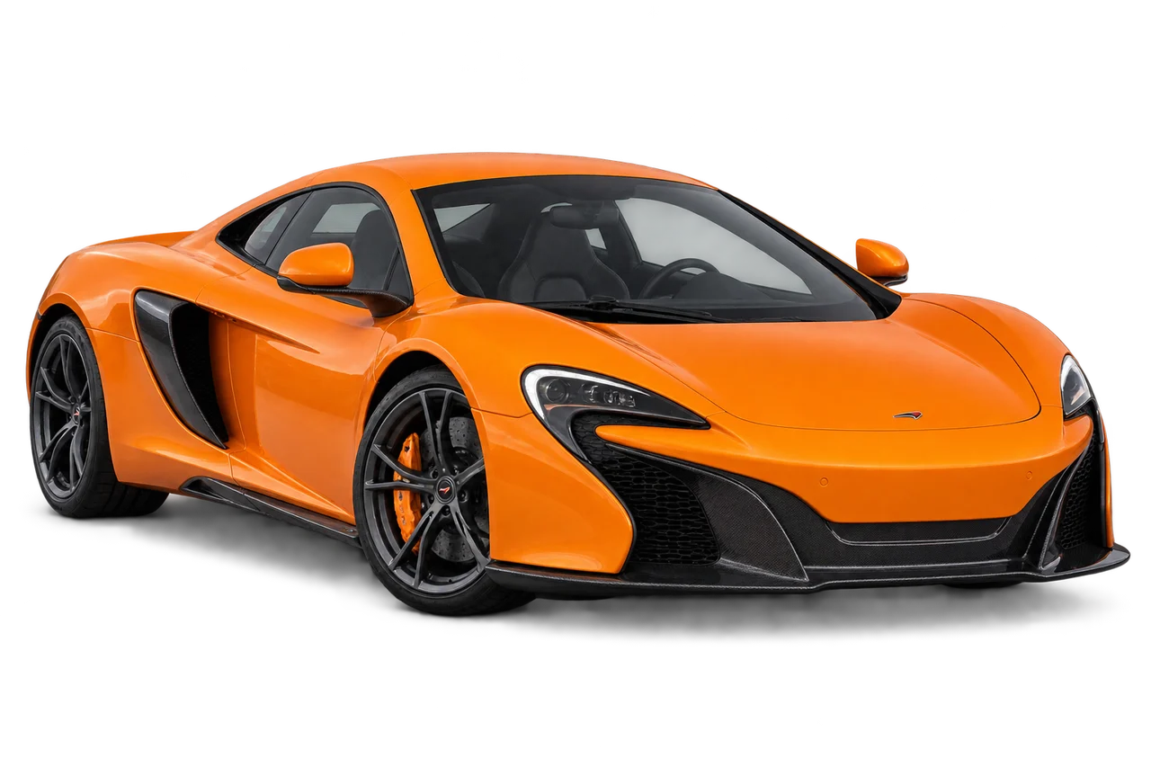 mclaren 650S · Modelio iliustracija