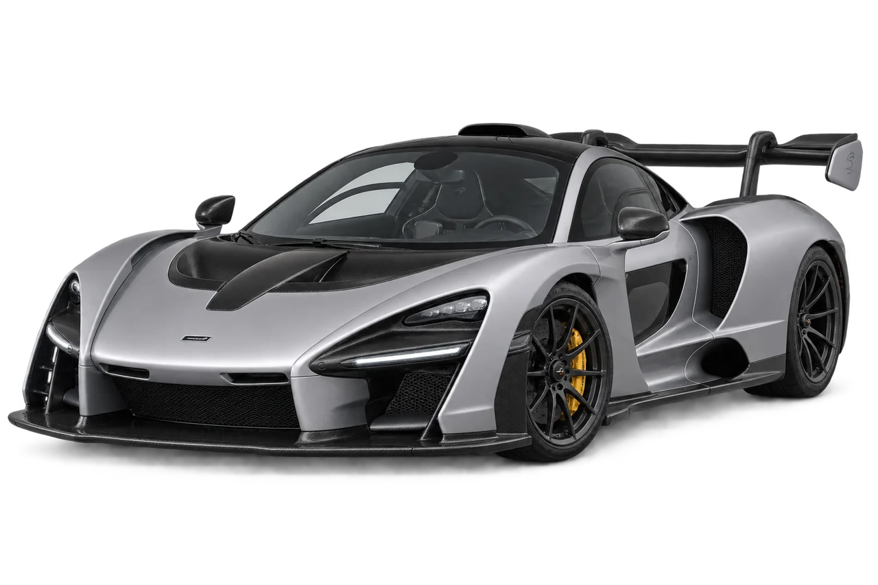 mclaren Senna · Modelio iliustracija