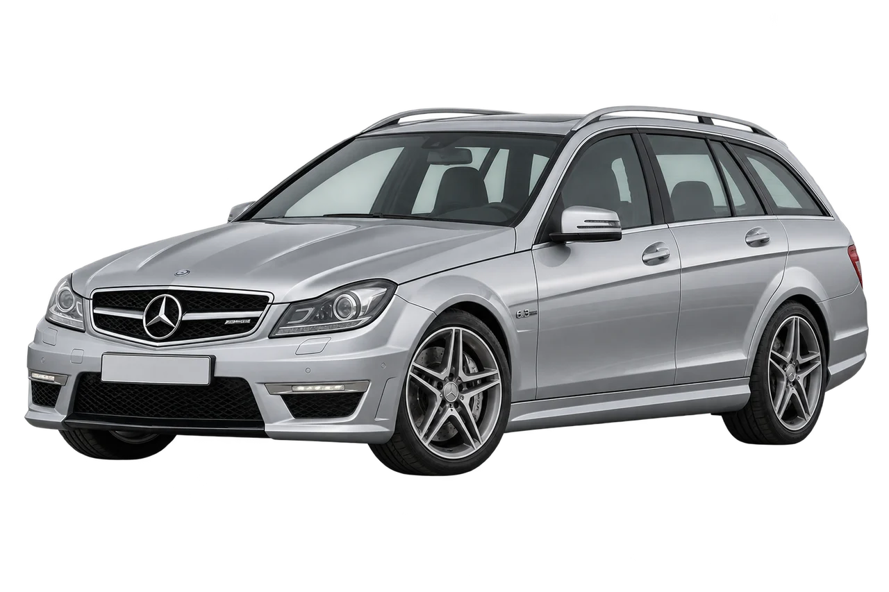 mercedes-benz C klasė · W204 FL (2011–2014) · Generation illustration