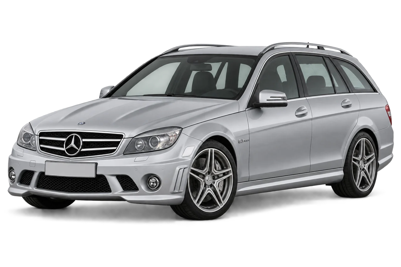 mercedes-benz C klasė · W204 (2007–2011) · Generation illustration