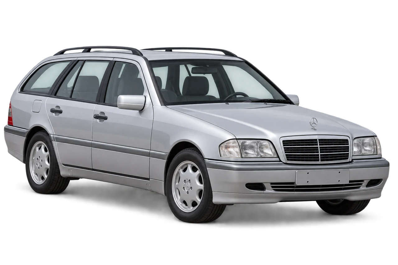 mercedes-benz C klasė · W202 (1993–2000) · Generation illustration