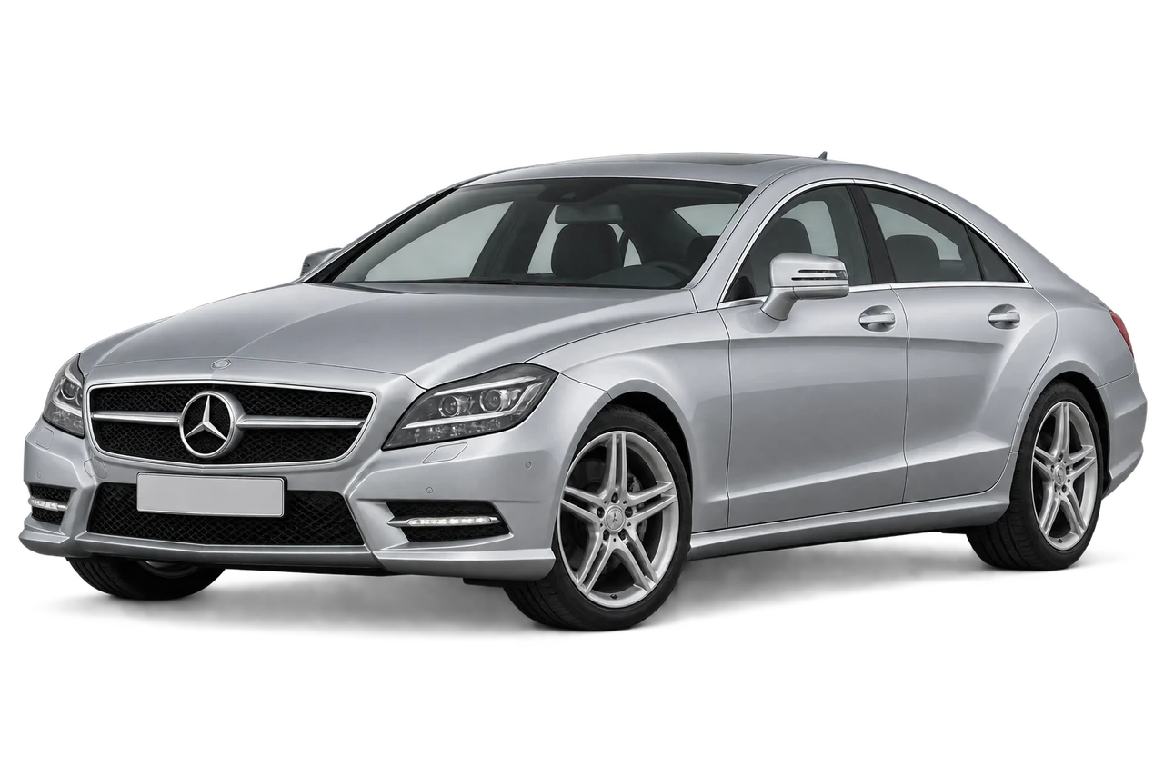 mercedes-benz CLS · C218 (2010–2014) · Kartos iliustracija