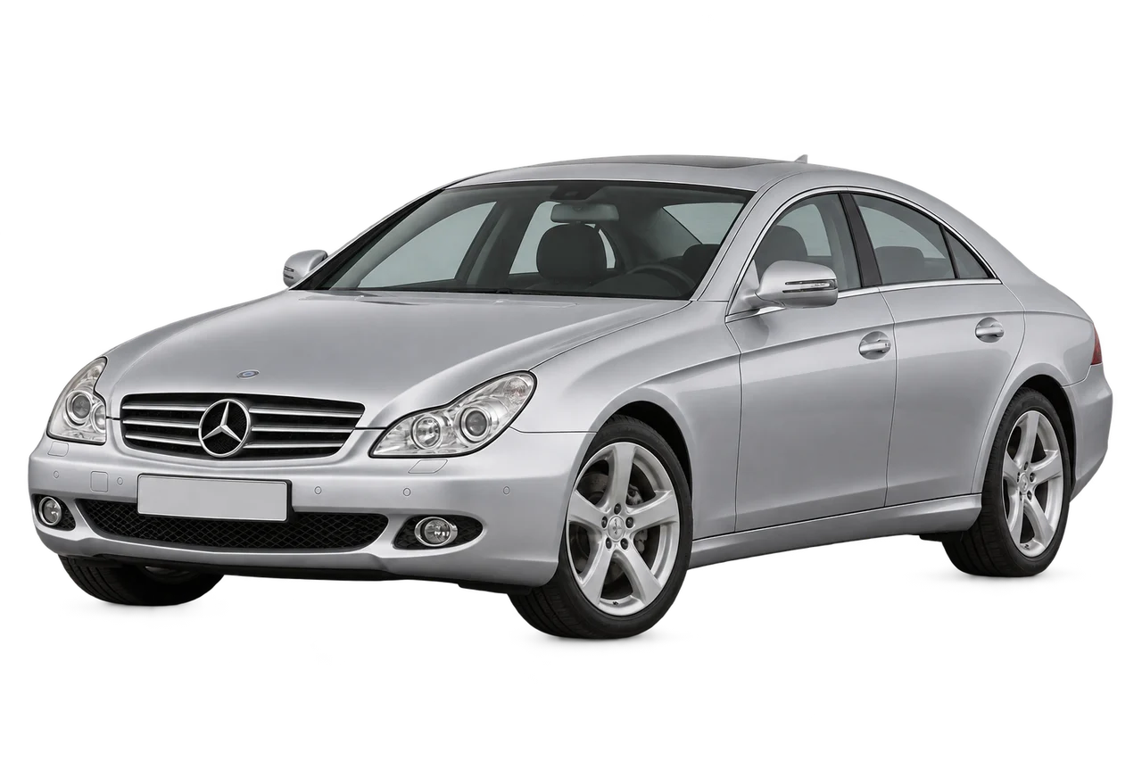 mercedes-benz CLS · C219 (2004–2010) · Kartos iliustracija