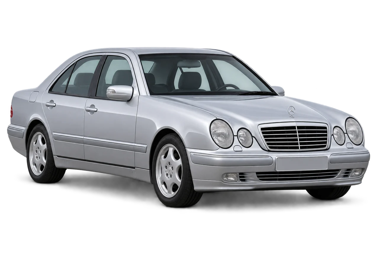 mercedes-benz E klasė · W210 (1995–2002) · Kartos iliustracija