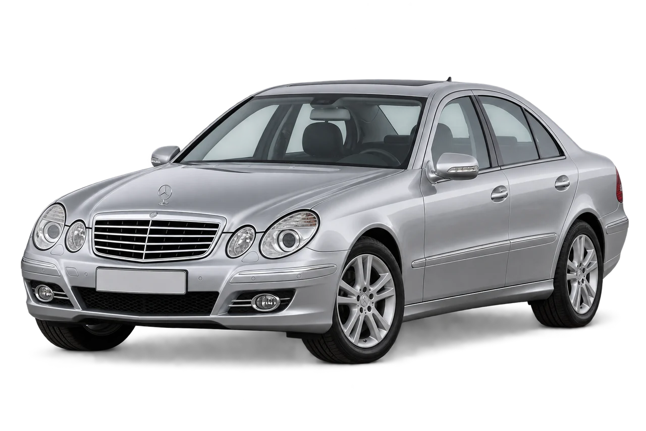 mercedes-benz E klasė · W211 FL (2006–2009) · Kartos iliustracija