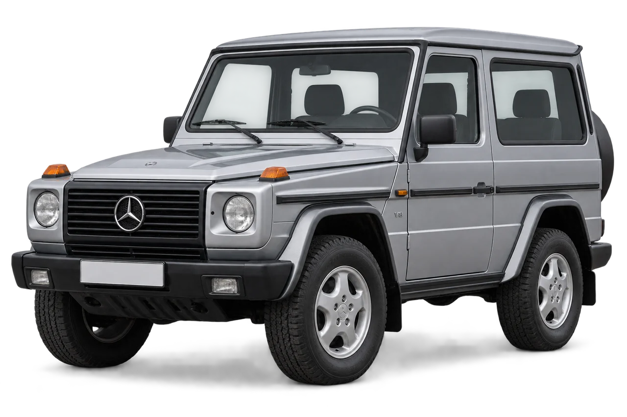 mercedes-benz G klasė · W463 (1990–2018) · Kartos iliustracija