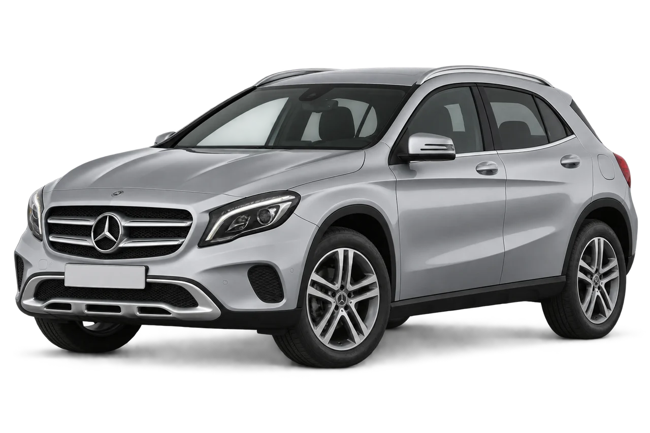 mercedes-benz GLA · X156 FL (2017–2020) · Kartos iliustracija