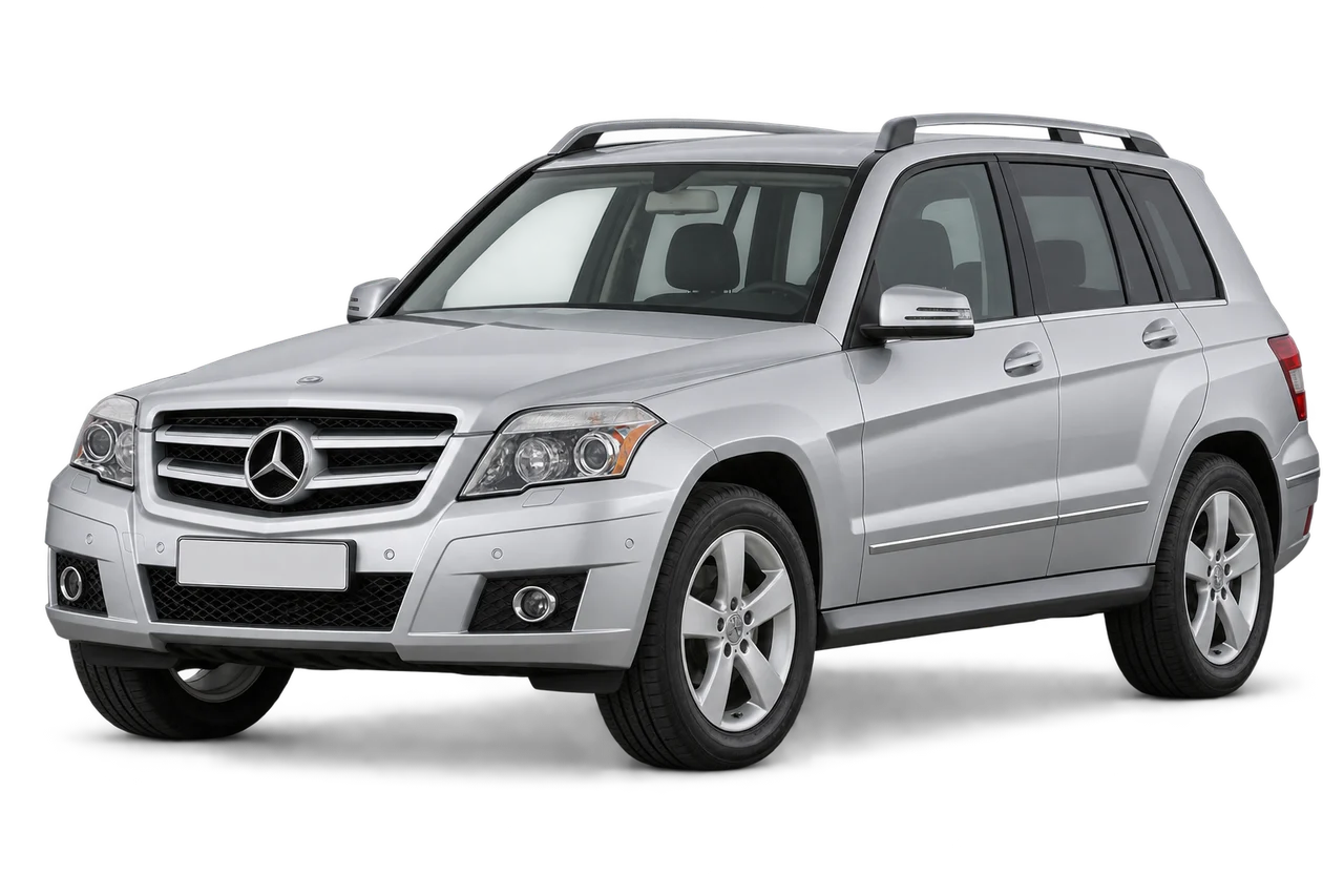 mercedes-benz GLK · X204 (2008–2012) · Kartos iliustracija