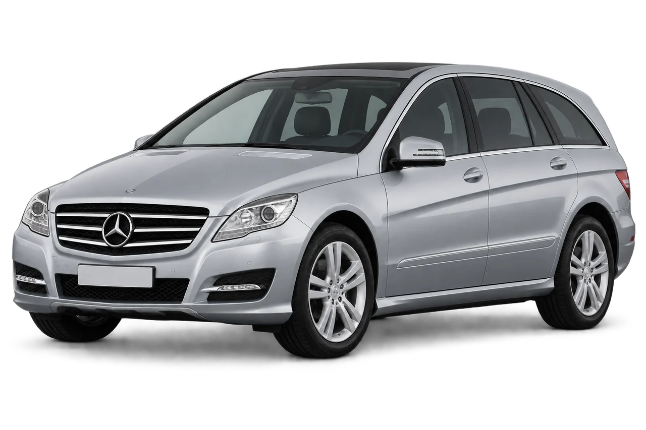 mercedes-benz R klasė · Model illustration