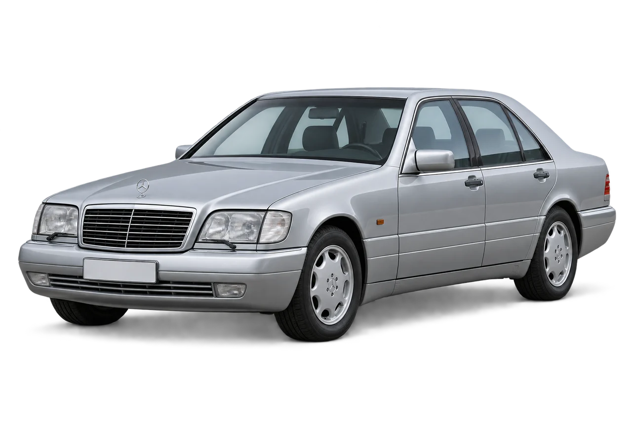 mercedes-benz S klasė · W140 (1991–1998) · Kartos iliustracija