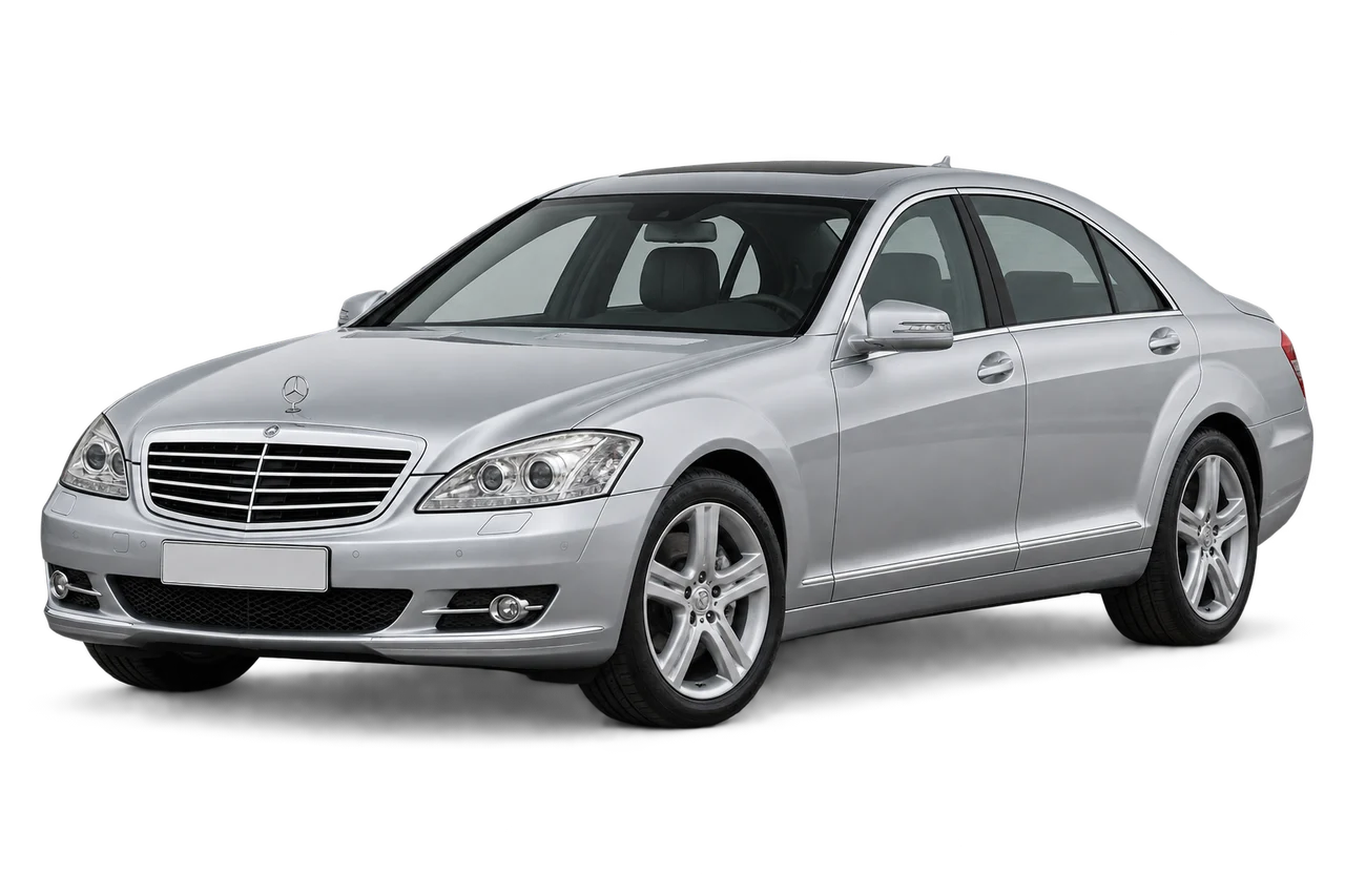 mercedes-benz S klasė · W221 (2005–2013) · Kartos iliustracija
