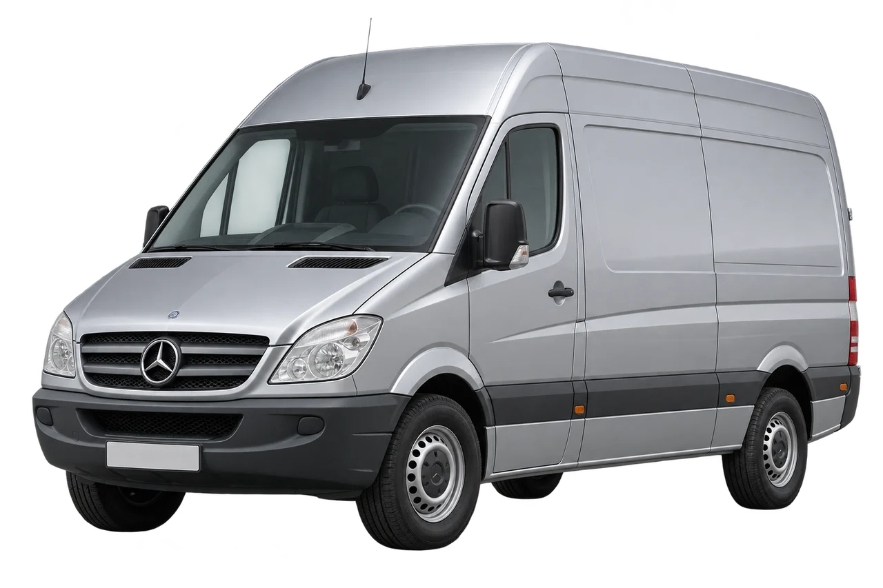 mercedes-benz Sprinter · W906 (2006–2013) · Kartos iliustracija