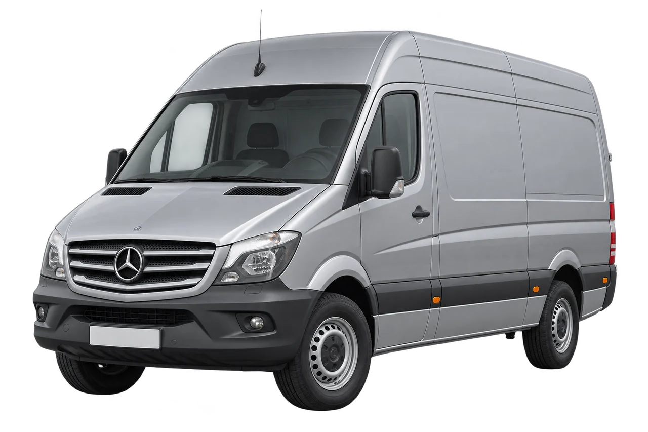 mercedes-benz Sprinter · W906 FL (2013–2018) · Kartos iliustracija