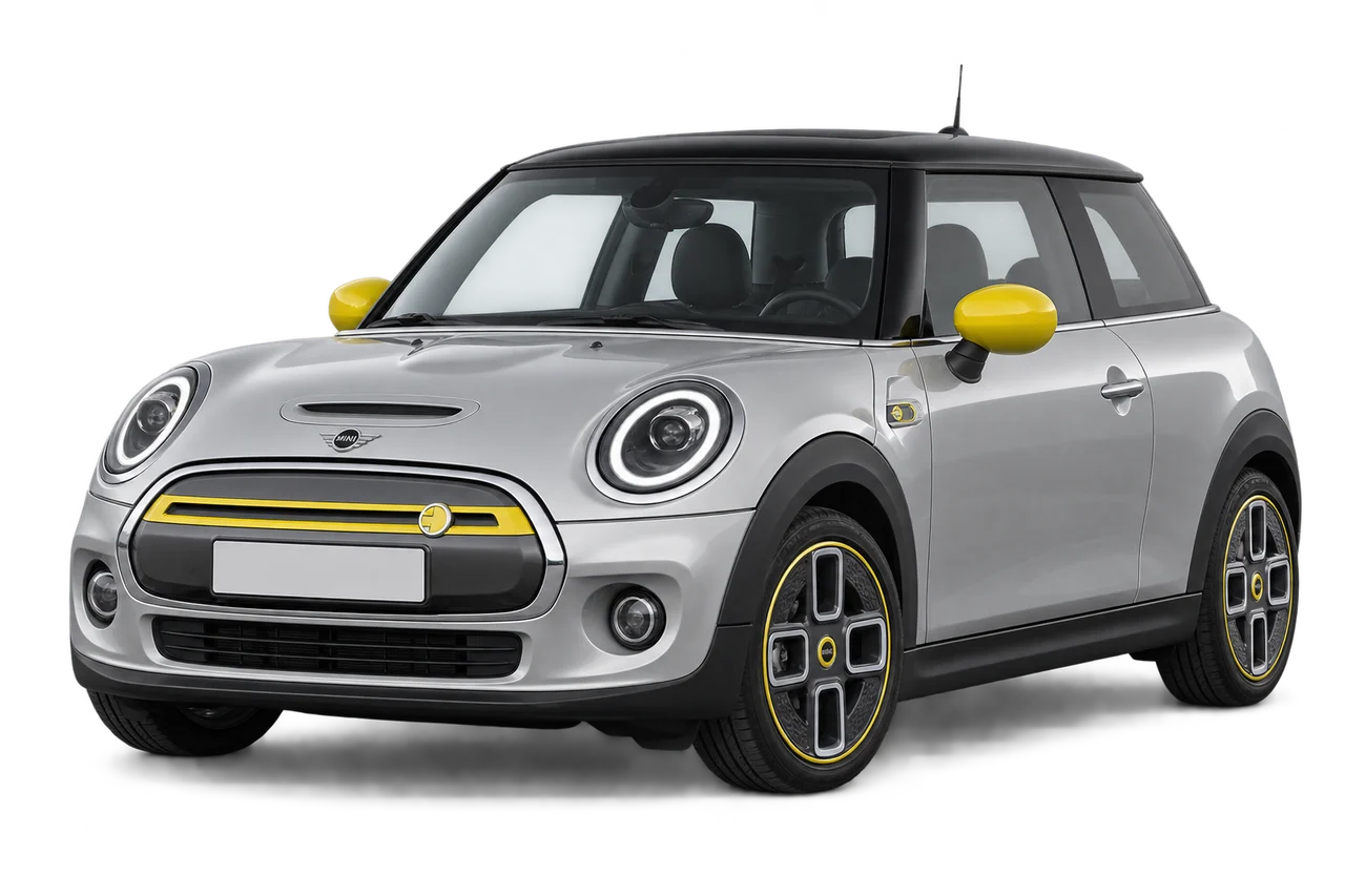 mini Cooper SE · Modelio iliustracija