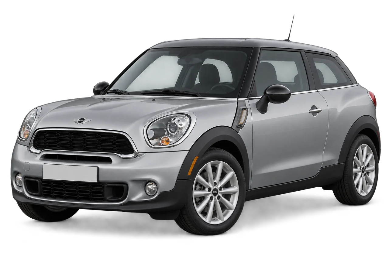 mini Paceman · Modelio iliustracija